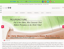 Tablet Screenshot of drarloacupuncture.com